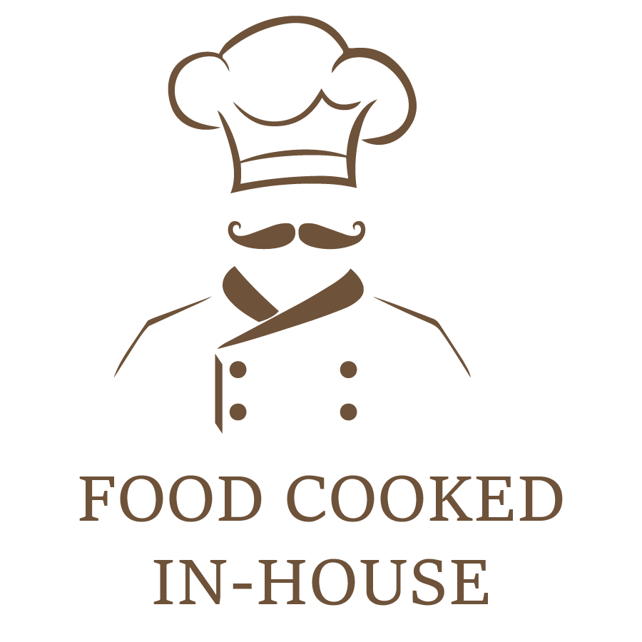 Food Cooked In-House