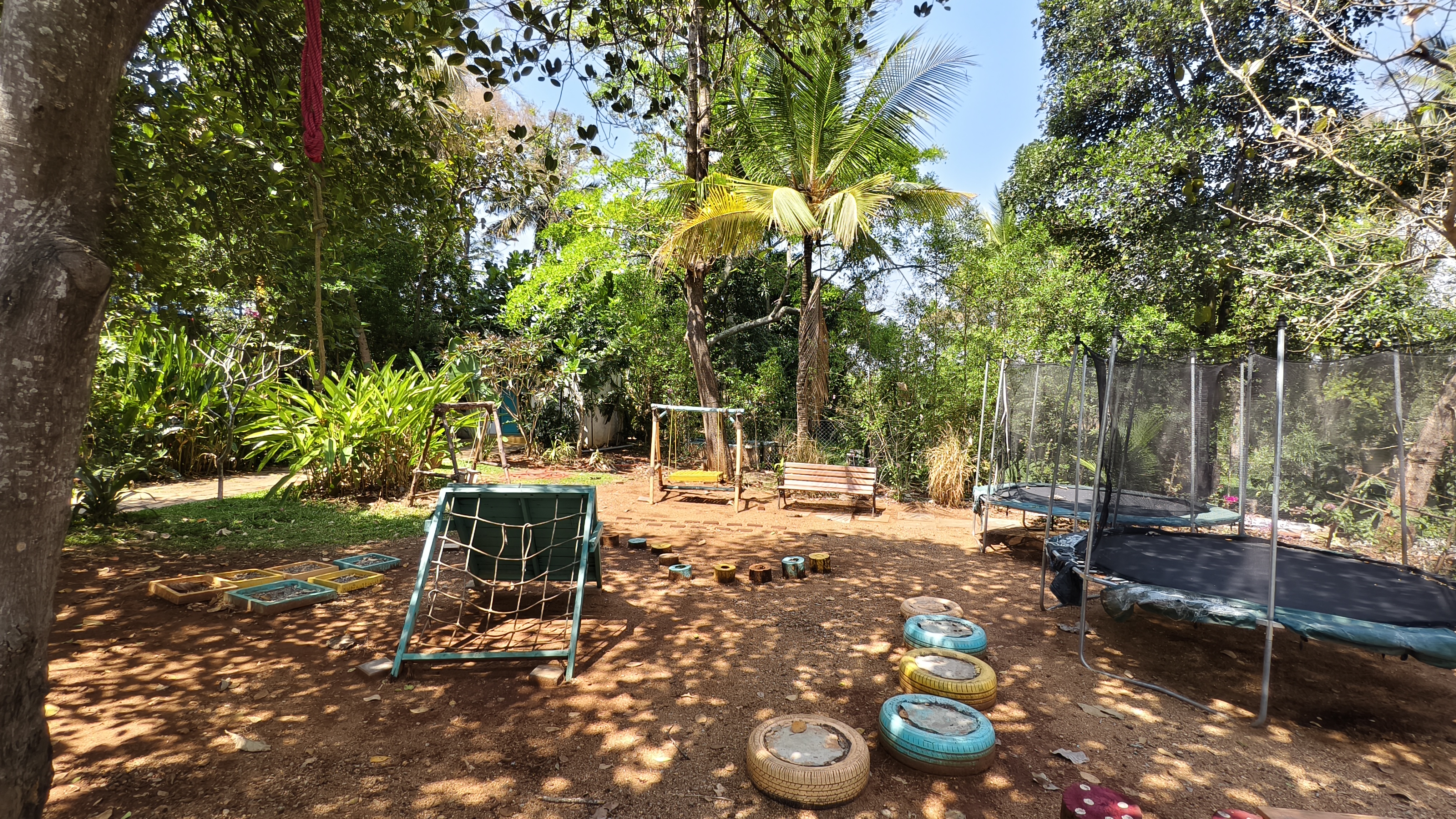 Children's play area outdoor