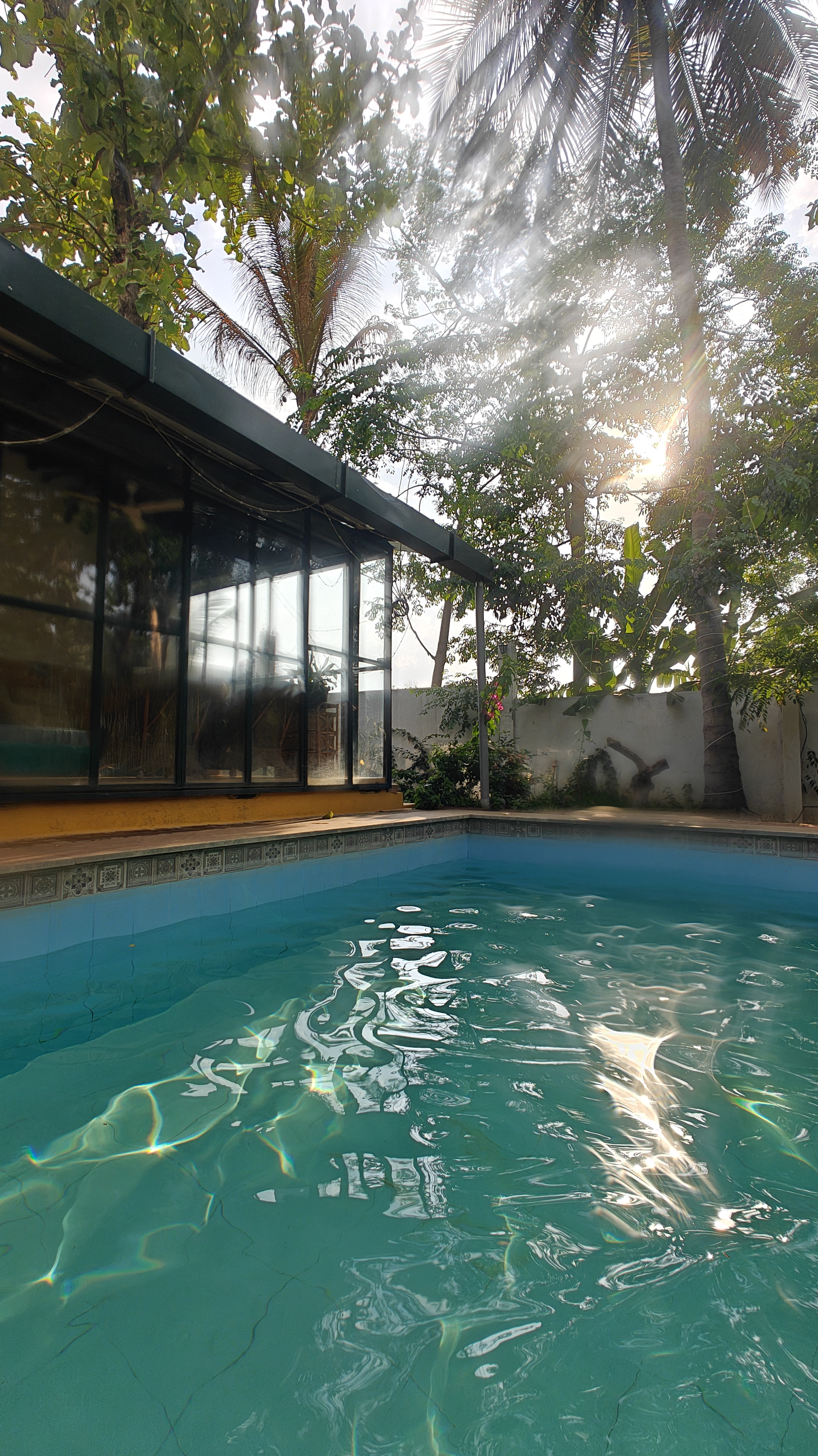 Private pool view